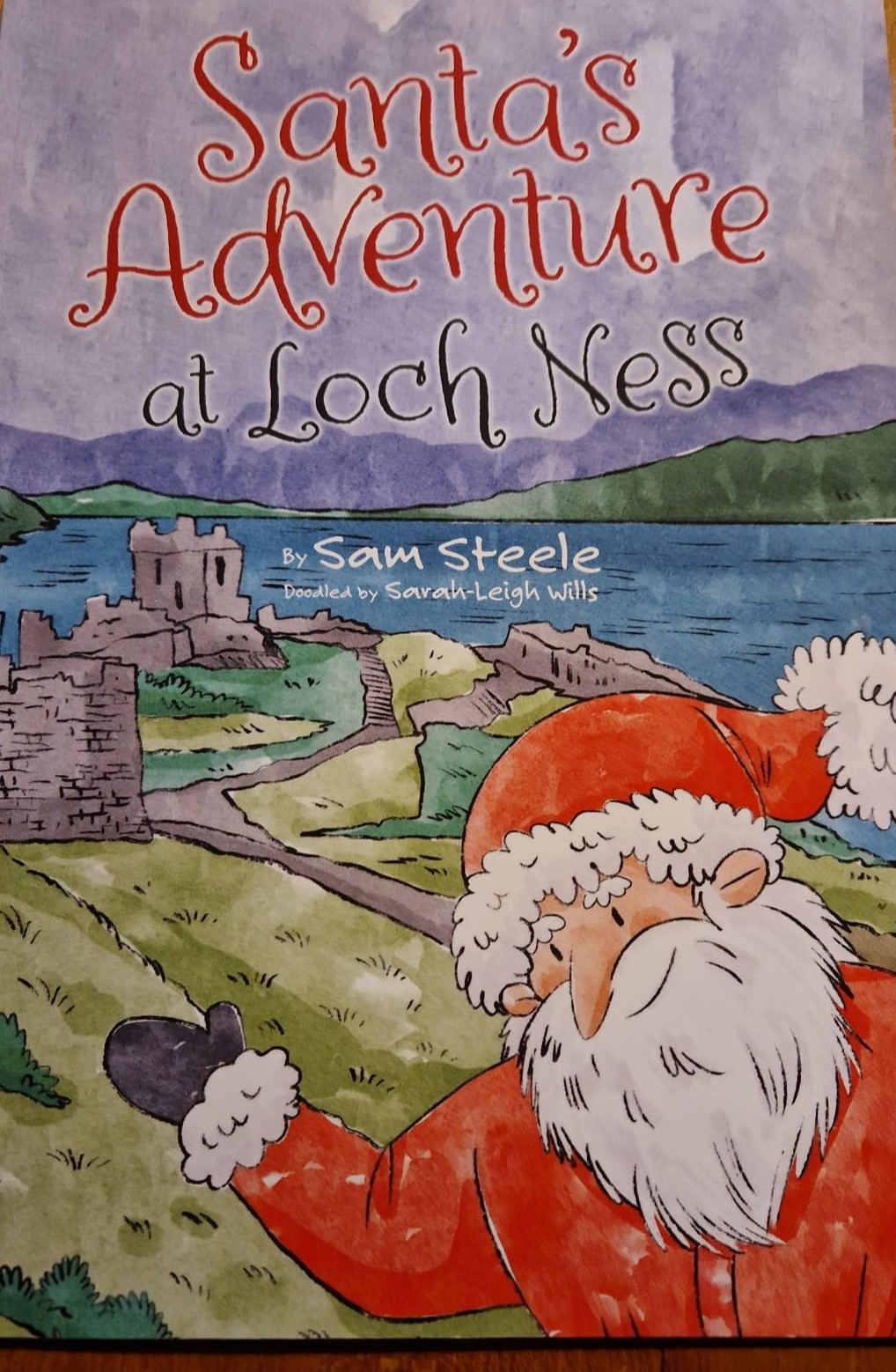 Santa's adventure at Loch Ness