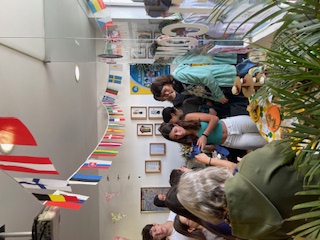 People at a baking table